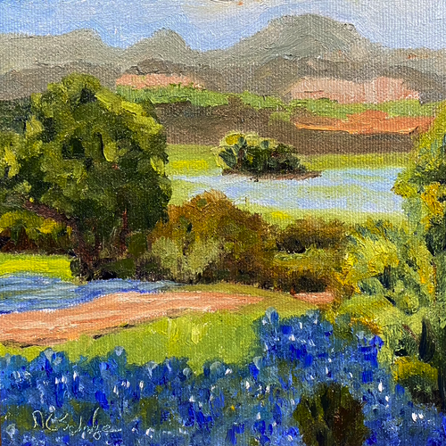 Hil Country Bluebonnets

6" x 6" - Oil on Cotton
Sold